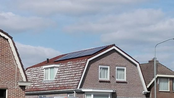 Beilen, 24 Solar Frontier panelen met SolarEdge